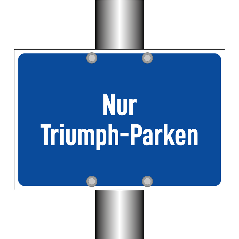 Nur Triumph-Parken