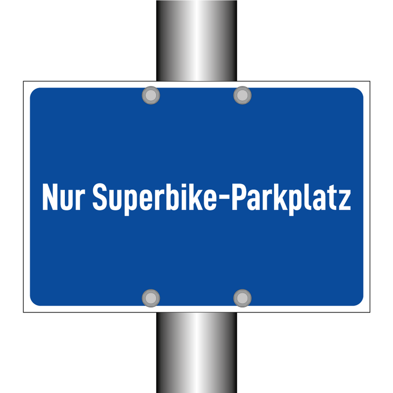 Nur Superbike-Parkplatz