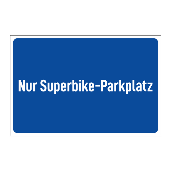 Nur Superbike-Parkplatz