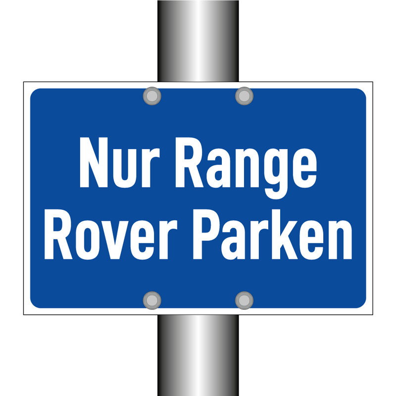 Nur Range Rover Parken