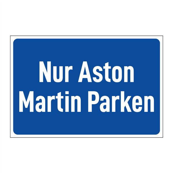 Nur Aston Martin Parken