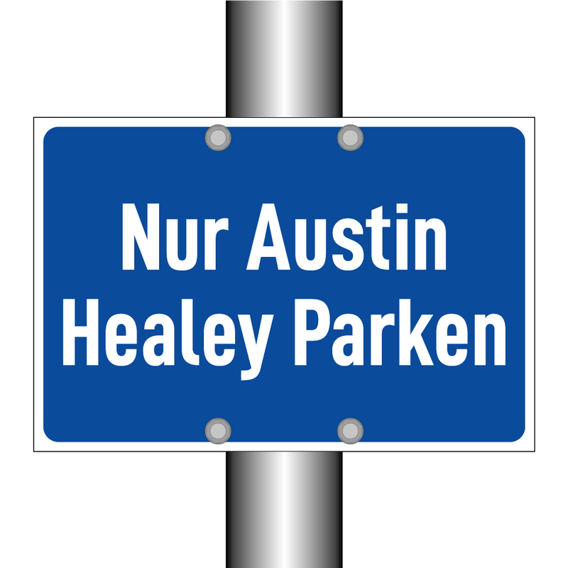 Nur Austin Healey Parken