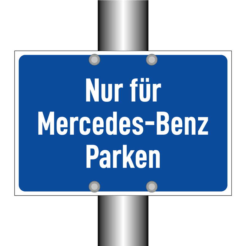 Nur für Mercedes-Benz Parken