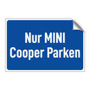 Nur MINI Cooper Parken