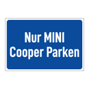 Nur MINI Cooper Parken