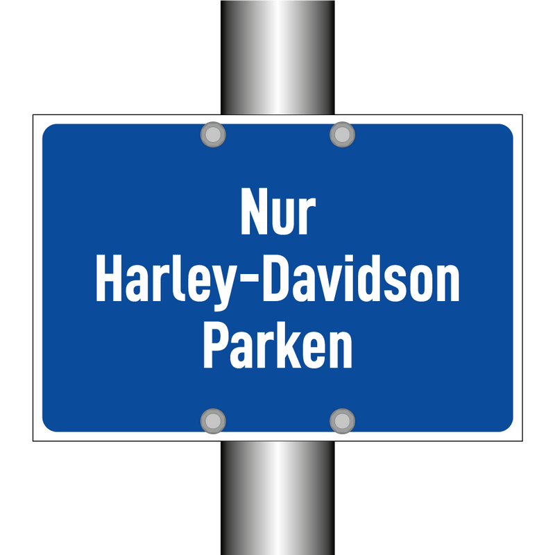 Nur Harley-Davidson Parken