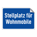 Stellplatz für Wohnmobile