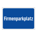 Firmenparkplatz