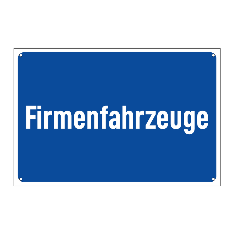 Firmenfahrzeuge