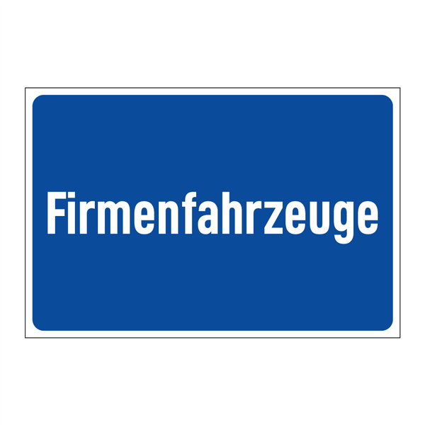 Firmenfahrzeuge