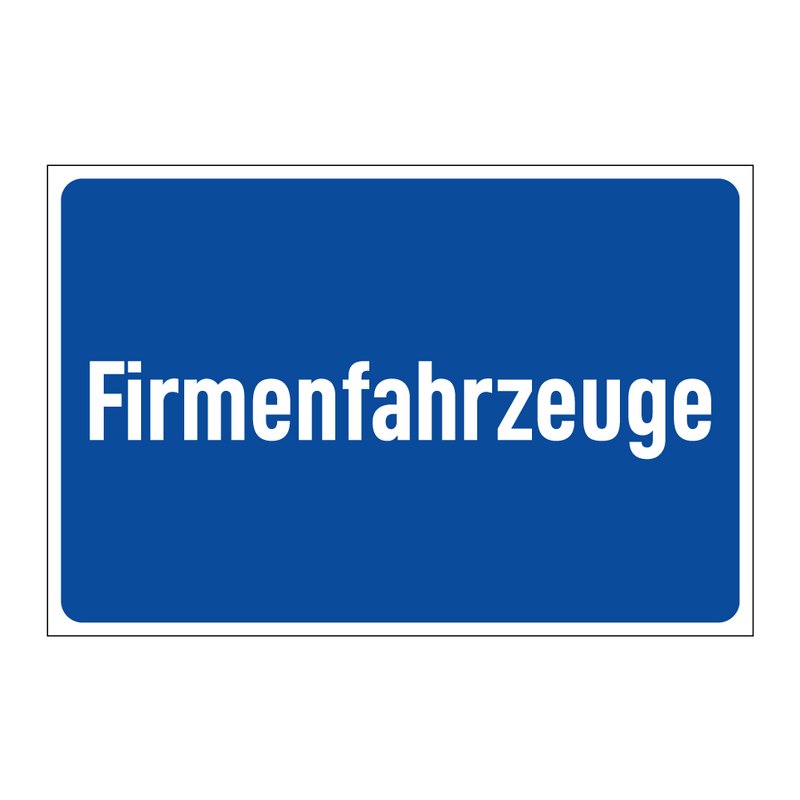 Firmenfahrzeuge