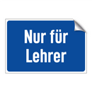 Nur für Lehrer
