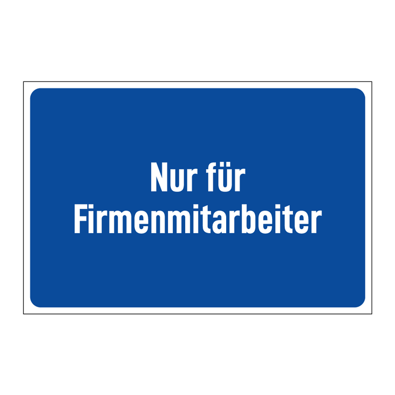 Nur für Firmenmitarbeiter