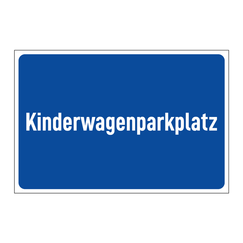 Kinderwagenparkplatz