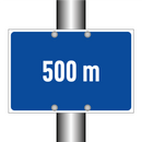 500 m
