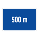 500 m