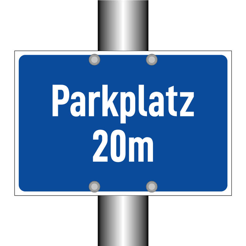 Parkplatz 20m