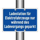 Ladestation für Elektrofahrzeuge nur während des Ladevorgangs geparkt