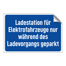 Ladestation für Elektrofahrzeuge nur während des Ladevorgangs geparkt