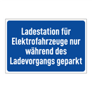 Ladestation für Elektrofahrzeuge nur während des Ladevorgangs geparkt