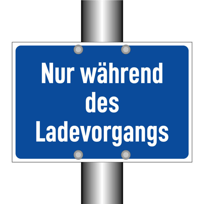 Nur während des Ladevorgangs