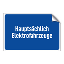 Hauptsächlich Elektrofahrzeuge