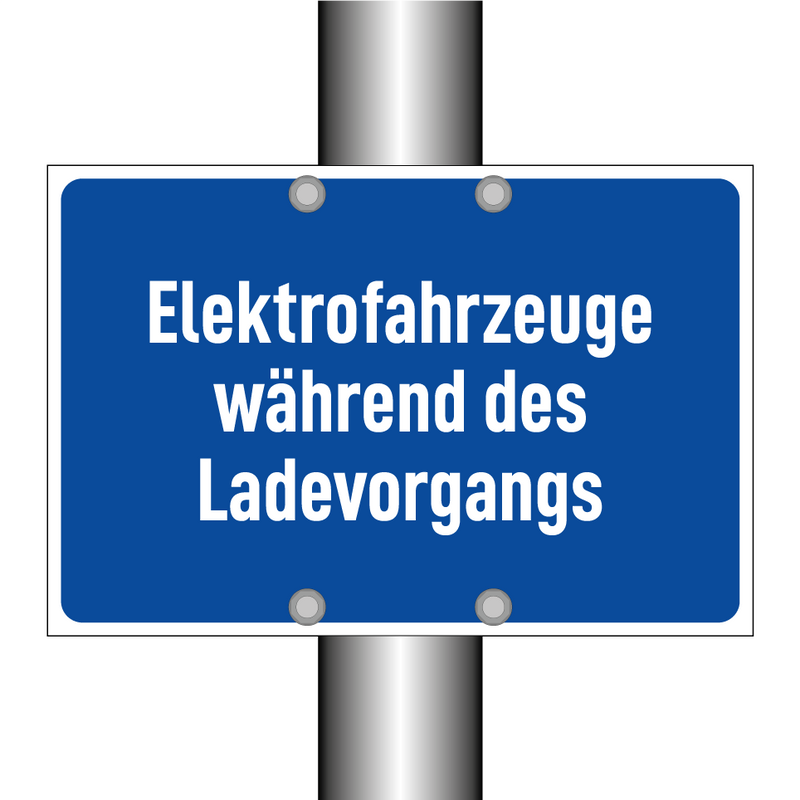 Elektrofahrzeuge während des Ladevorgangs