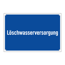 Löschwasserversorgung