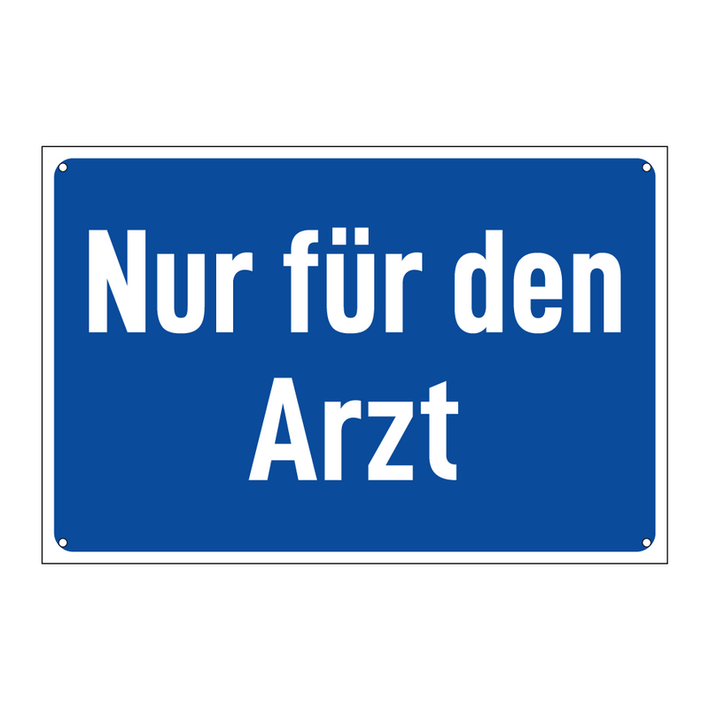 Nur für den Arzt