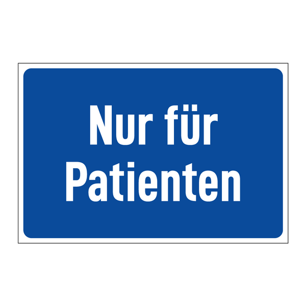 Nur für Patienten