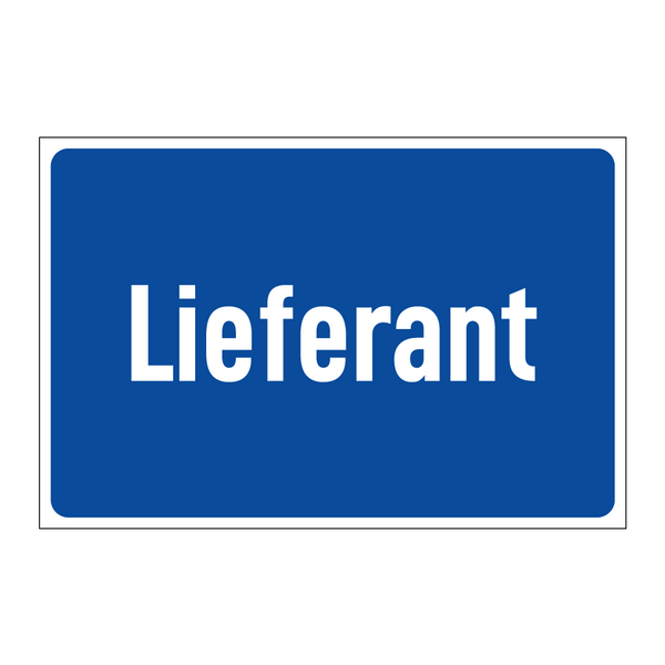 Lieferant