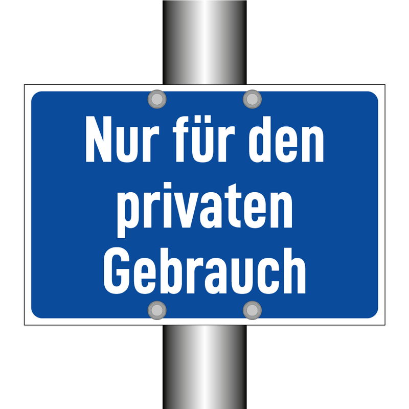 Nur für den privaten Gebrauch