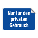 Nur für den privaten Gebrauch