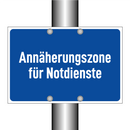 Annäherungszone für Notdienste