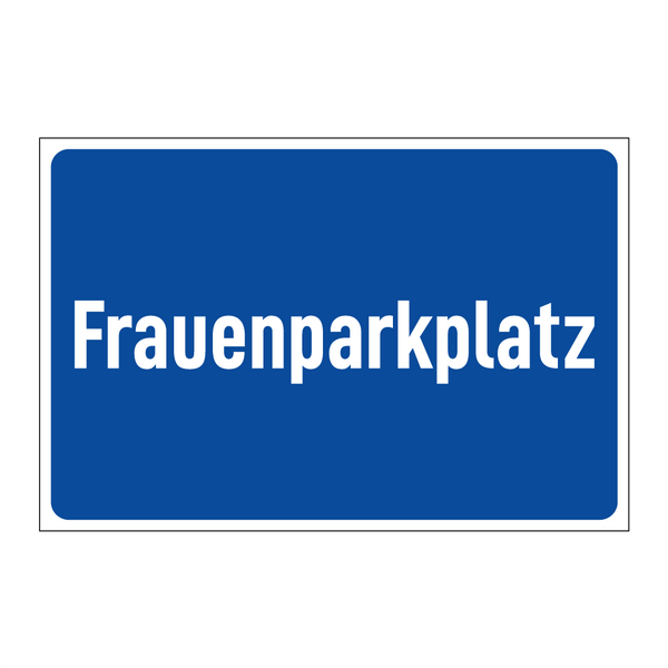 Frauenparkplatz