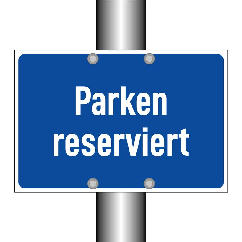 Parken reserviert