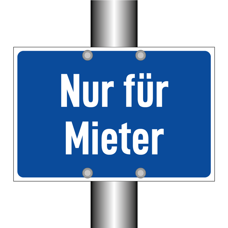 Nur für Mieter