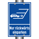 Nur rückwärts einparken