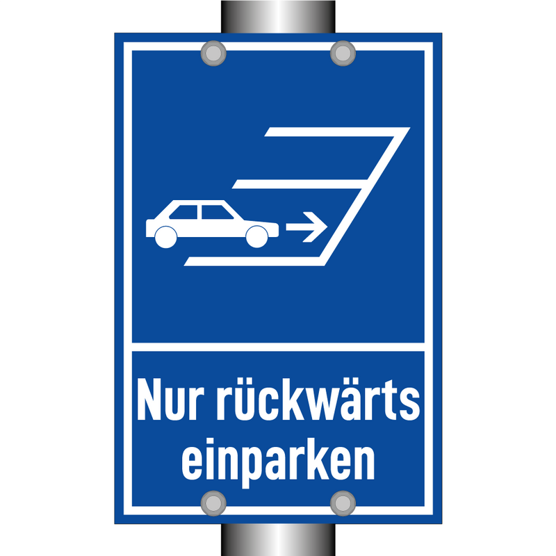 Nur rückwärts einparken