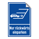 Nur rückwärts einparken