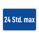24 Std. max