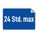 24 Std. max