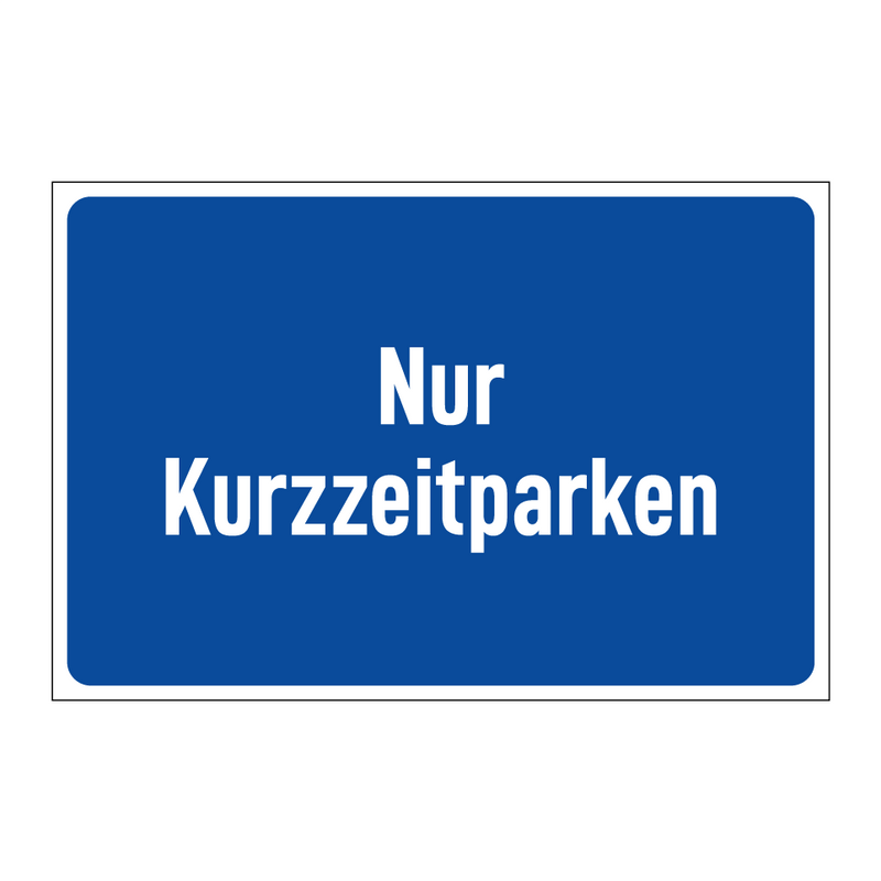 Nur Kurzzeitparken