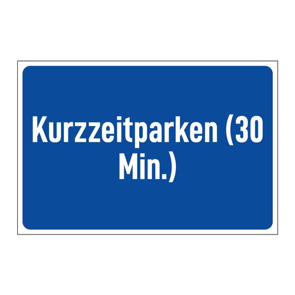 Kurzzeitparken (30 Min.)