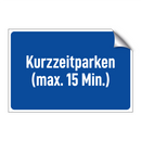 Kurzzeitparken (max. 15 Min.)