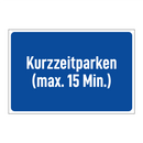 Kurzzeitparken (max. 15 Min.)