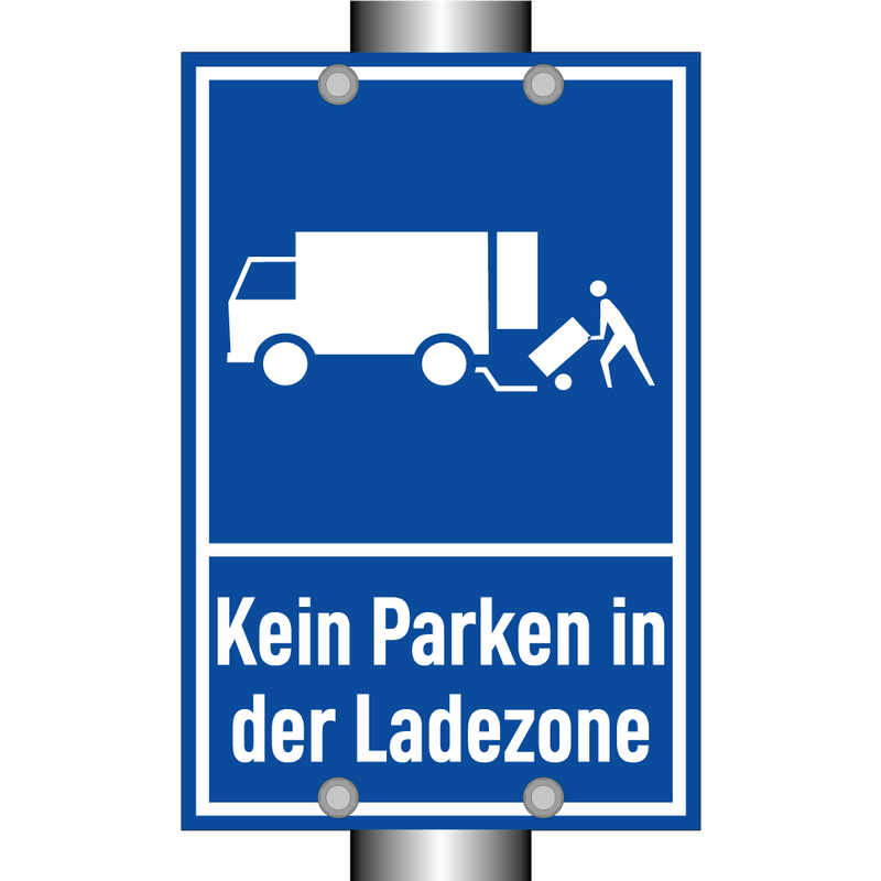 Kein Parken in der Ladezone