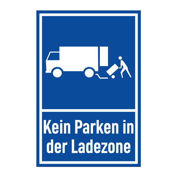 Kein Parken in der Ladezone