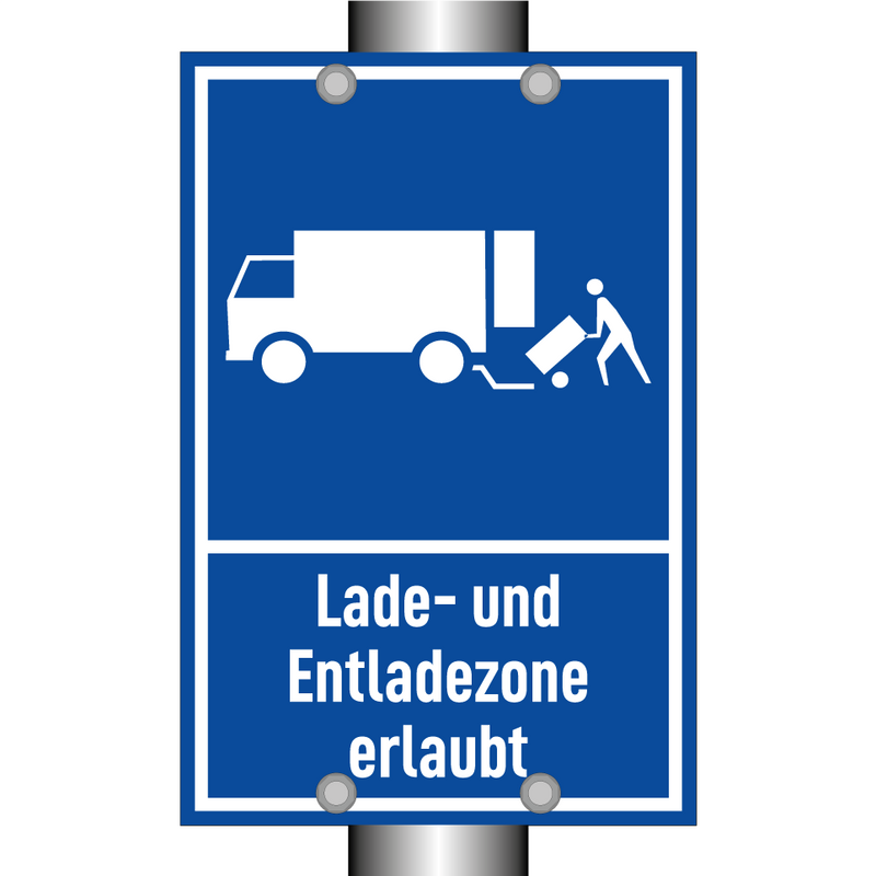 Lade- und Entladezone erlaubt