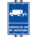 Ladezone nur zum Be- und Entladen